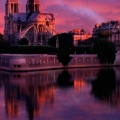 Notre Dame au levé du soleil, Paris, France - Facebook Cover