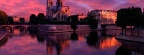 Notre Dame au levé du soleil, Paris, France - Facebook Cover