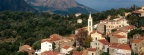 Vue sur Evisa que l'ile de beauté, Corse, France - Facebook Cover