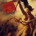 Delacroix - La liberté guidant le peuble - 1830