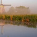 Cover FB  Windmill on the River Gein in Early Morning, Abcoude, Holland