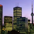 Cover FB  Night Falls Over Toronto, Ontario