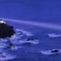 Long Beach Lighthouse at Sunset