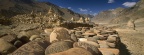 Carved Buddhist Mani Stones, Zangla, Kingdom of Zanskar, India