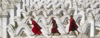 Novices in Hsinbyume Pagoda, Mandalay Division, Myanmar