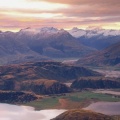 Cover FB  Sunset Over Lake Wanaka From Mount Roy, Mount Aspiring in the Distance, Central Otago, New Zealand