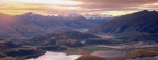 Cover FB  Sunset Over Lake Wanaka From Mount Roy, Mount Aspiring in the Distance, Central Otago, New Zealand