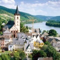 Cover FB  Lorch Village, Hesse, Rhine River, Germany