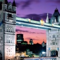 Cover FB  London Evening, Tower Bridge, England