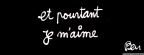 Et pourtant je m'aime - Mots de Ben - Couverture Facebook