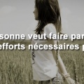 Si une personne veut faire partie de ta vie - Citation couverture FB