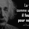 La vie c'est comme une bicyclette - Einstein