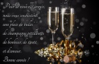 bonne annee champagne souhait