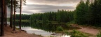 Lac dans la forêt