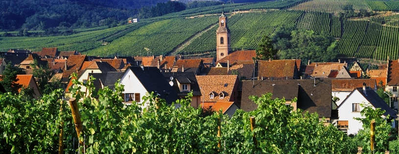 Riquewihr, Alsace, France - Facebook Cover