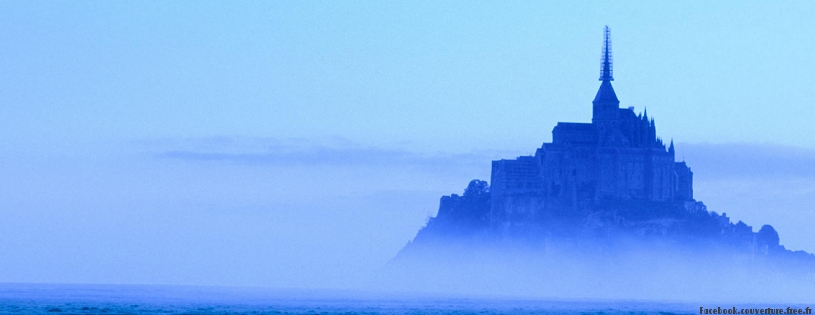 Mont St. Michel à l'aube, Normandie, France - Facebook Cover.jpg