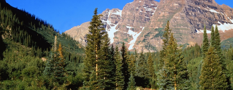 Timeline - Maroon Bells Above a Flowery Meadow, Colorado Rockies.jpg