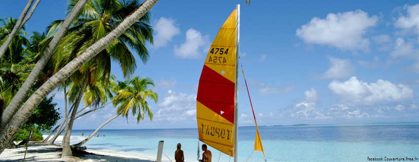 Cover FB  Un peu de sport au soleil, Maldives