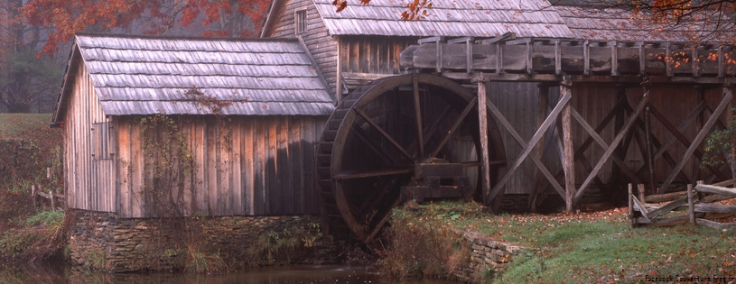 Cover FB  Mabry Mill in Autumn, Blue Ridge Parkway, Virginia