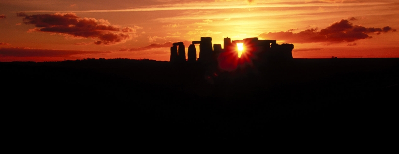 Cover Fb Stonehenge Au Coucher Du Soleil Wiltshire