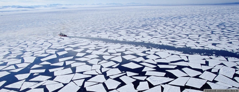 icebreaking Mc Murdo Antartica, FB cover