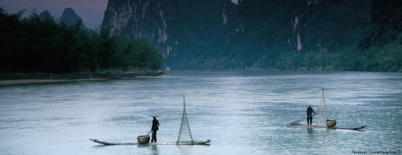 Fishermen on the Li River, Guilin, China