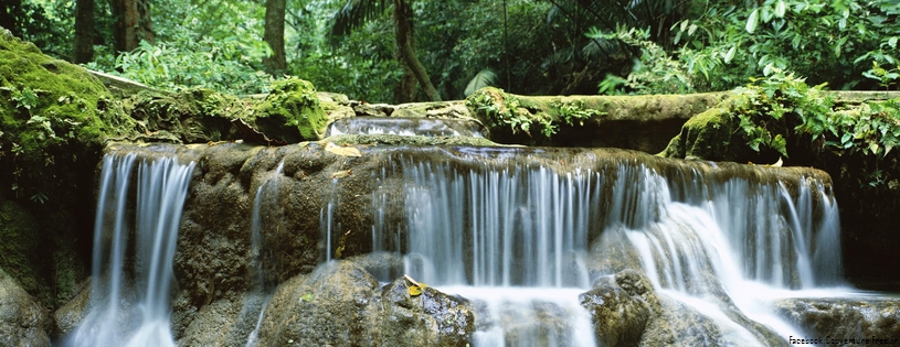 Waterfall at Bokarani National Park, Thailand.jpg