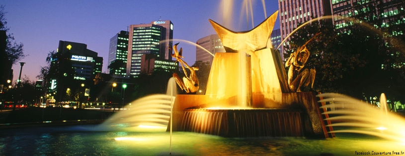 Cover FB  Victoria Square Fountain, Adelaide, Australia