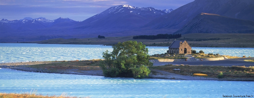 Cover FB  Church of Good Shepherd, Lake Tekapo, South Island, New Zealand