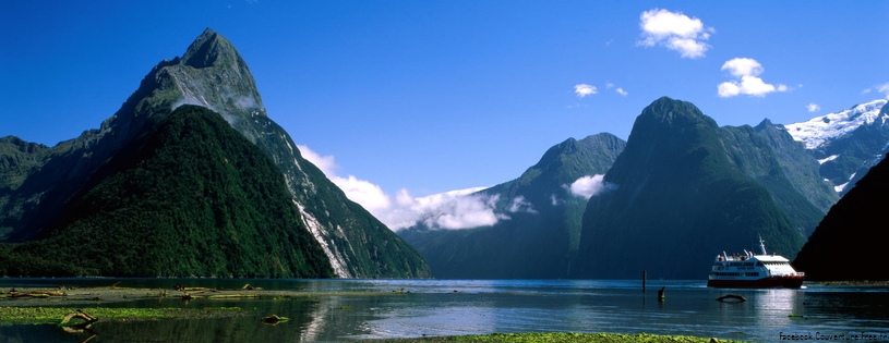 Cover FB  Mitre Peak, Milford Sound, New Zealand