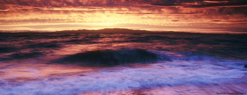 Cover FB  Sunset Over the Coromandel Peninsula, North Island, New Zealand