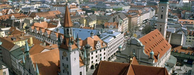 Cover FB  Heiliggeistkirche and Old Town Hall, Munich, Germany