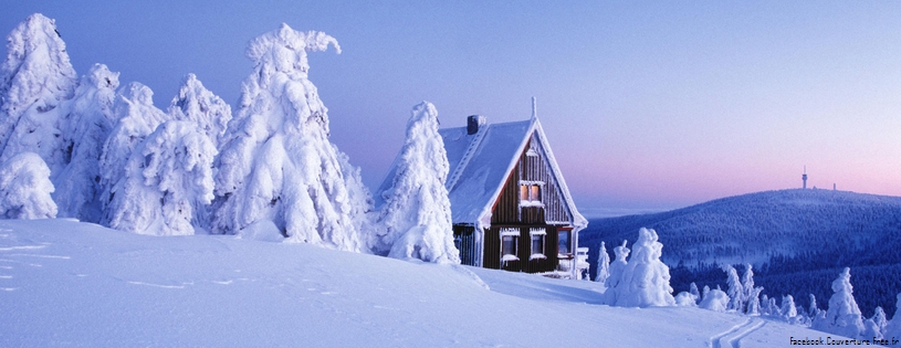 Cover FB  Snow-Covered Ore Mountains, Saxony, Germany