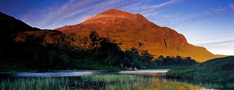 Cover_FB_ Sgurr Dubh Reflected in Loch Clair, Torridon, The Highlands, Scotland.jpg