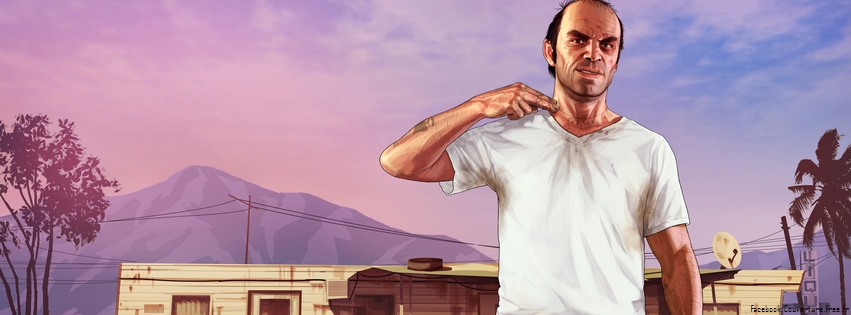 GTA 5 - Couverture Facebook Artwork (7)