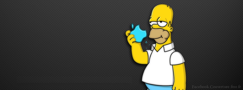 Apple et Homer Simpson