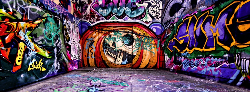 Magnifique graffiti - facebook.couverture