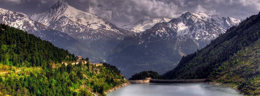 Lac dans les montagnes HD (14)