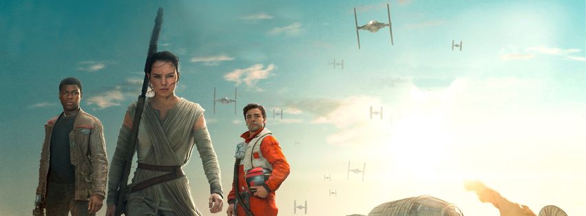 Star Wars épisode 7 - Finn Rey Poe Dameron BB8